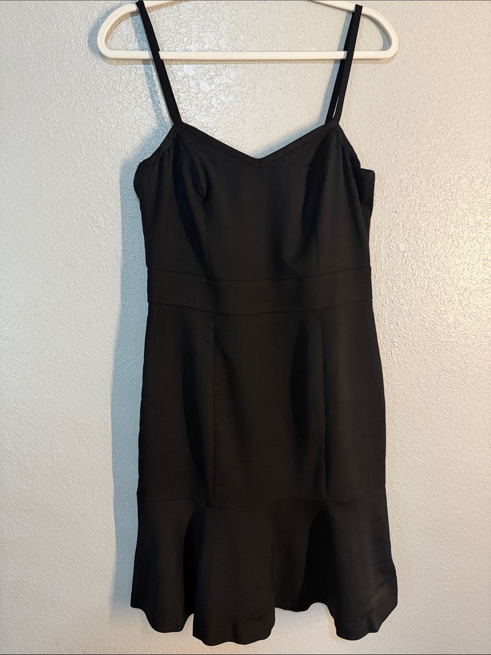Banana Republic Black Spaghetti Strap Mini Dress